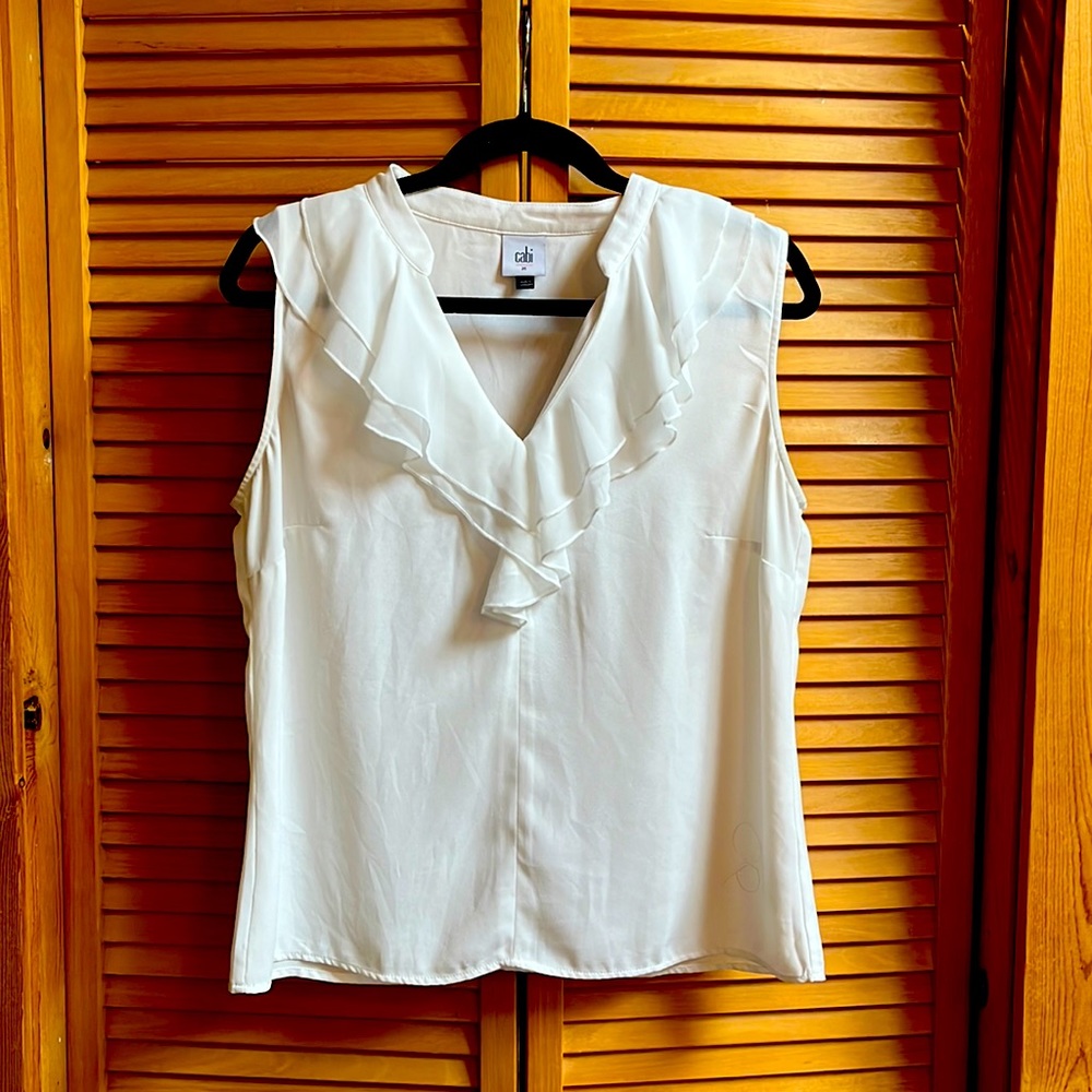 Worn once, love this blouse!